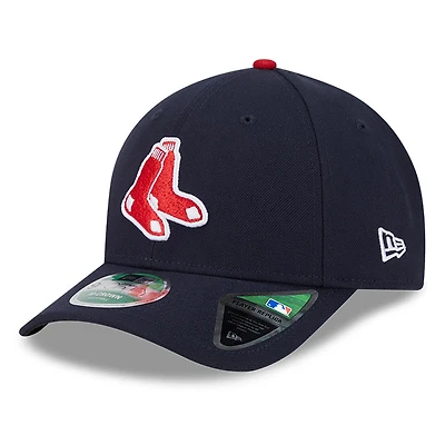Men's New Era Navy Boston Red Sox Player Replica 9FORTY Adjustable Hat