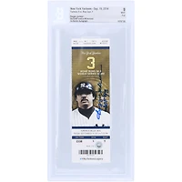 Reggie Jackson New York Yankees Autographed Beckett/Fanatics Witnessed Authenticated 9 Ticket with "HOF 93" Inscription