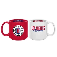 LA Clippers 2-Pack 15oz. Stackable Mug Set