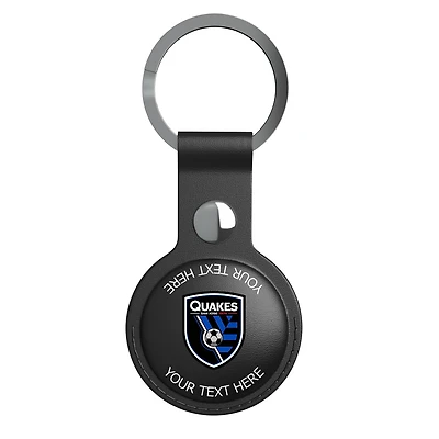 Keyscaper San Jose Earthquakes Personalized Insignia AirTag Holder