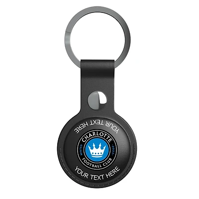 Keyscaper Charlotte FC Personalized Insignia AirTag Holder