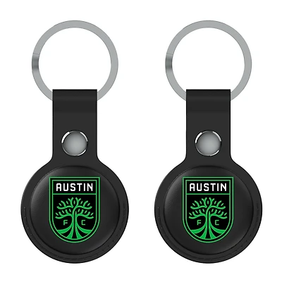 Keyscaper Austin FC Two-Pack Insignia AirTag Holders