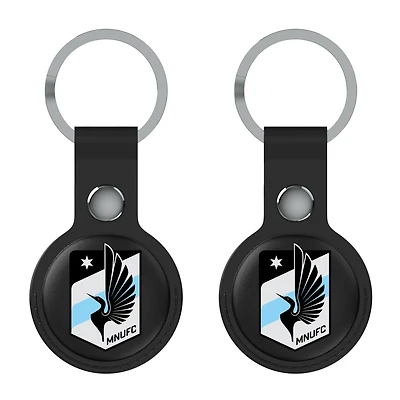 Keyscaper Minnesota United FC Two-Pack Insignia AirTag Holders