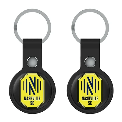Keyscaper Nashville SC Two-Pack Insignia AirTag Holders