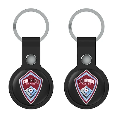 Keyscaper Colorado Rapids Two-Pack Insignia AirTag Holders