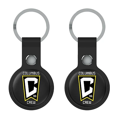 Keyscaper Columbus Crew Two-Pack Insignia AirTag Holders