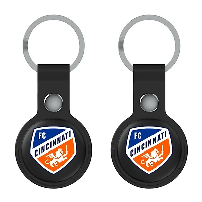 Keyscaper FC Cincinnati Two-Pack Insignia AirTag Holders