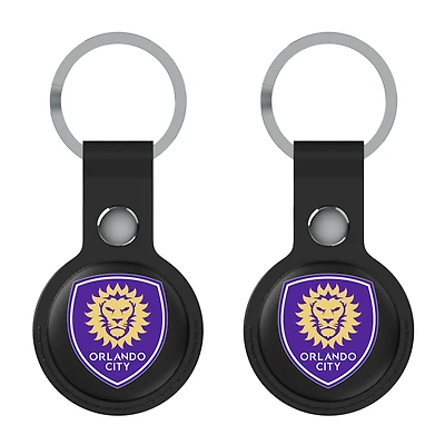 Keyscaper Orlando City SC Two-Pack Insignia AirTag Holders