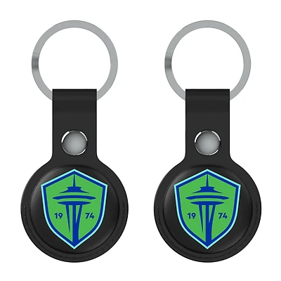 Keyscaper Seattle Sounders FC Two-Pack Insignia AirTag Holders