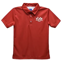 Toddler Vive La Fete Cherry New Mexico Lobos Solid Polo