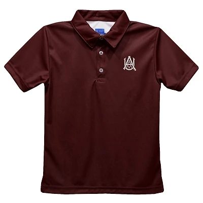 Youth Vive La Fete  Maroon Alabama A&M Bulldogs Solid Polo