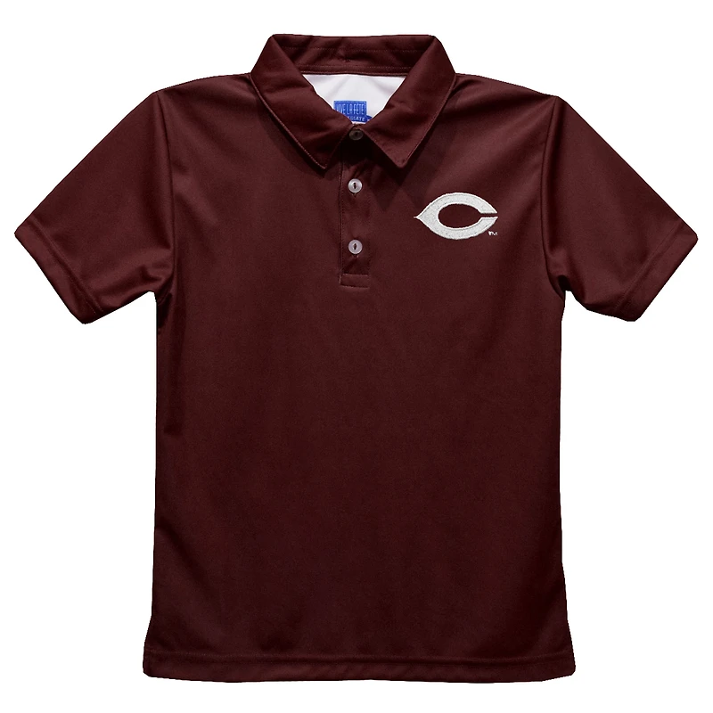 Youth Vive La Fete  Maroon UChicago Maroons Solid Polo