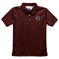 Youth Vive La Fete Garnet South Carolina Gamecocks Solid Polo