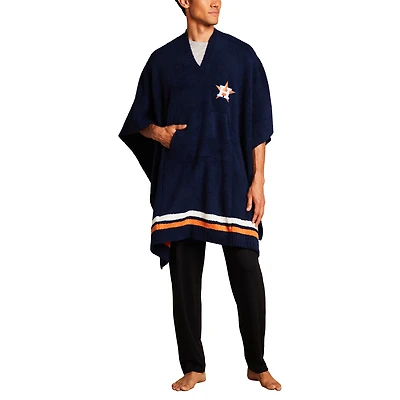 Barefoot Dreams  Navy Houston Astros CozyChic 3-in-1 Poncho