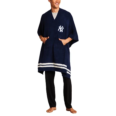 Barefoot Dreams  Navy New York Yankees CozyChic 3-in-1 Poncho