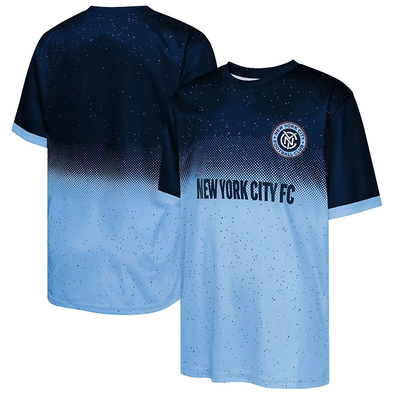 Youth Navy/Light Blue New York City FC Stalwart Defender T-Shirt