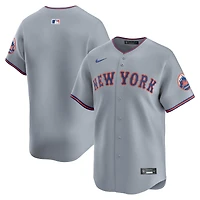 Men's Nike Gray New York Mets Away Limited Jersey