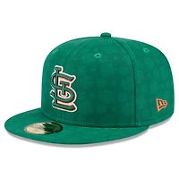 Men's New Era Kelly Green St. Louis Cardinals St. Patrick's Day 59FIFTY Fitted Hat