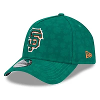 Men's New Era Kelly Green San Francisco Giants St. Patrick's Day A-Frame 9FORTY Adjustable Hat