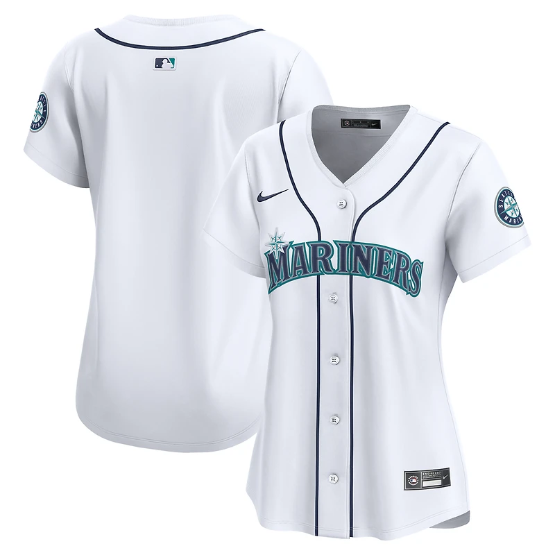 Women's Nike  White Seattle Mariners Home Limited Jersey