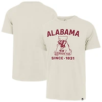 Men's '47 Cream Alabama Crimson Tide Duster Franklin T-Shirt