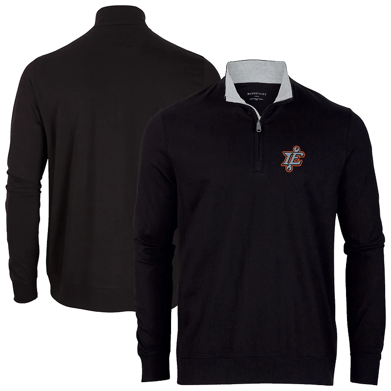 Men's Black Inland Empire 66ers Alumni Quarter-Zip Pullover Top