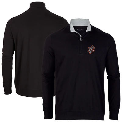 Men's Black Inland Empire 66ers Alumni Quarter-Zip Pullover Top