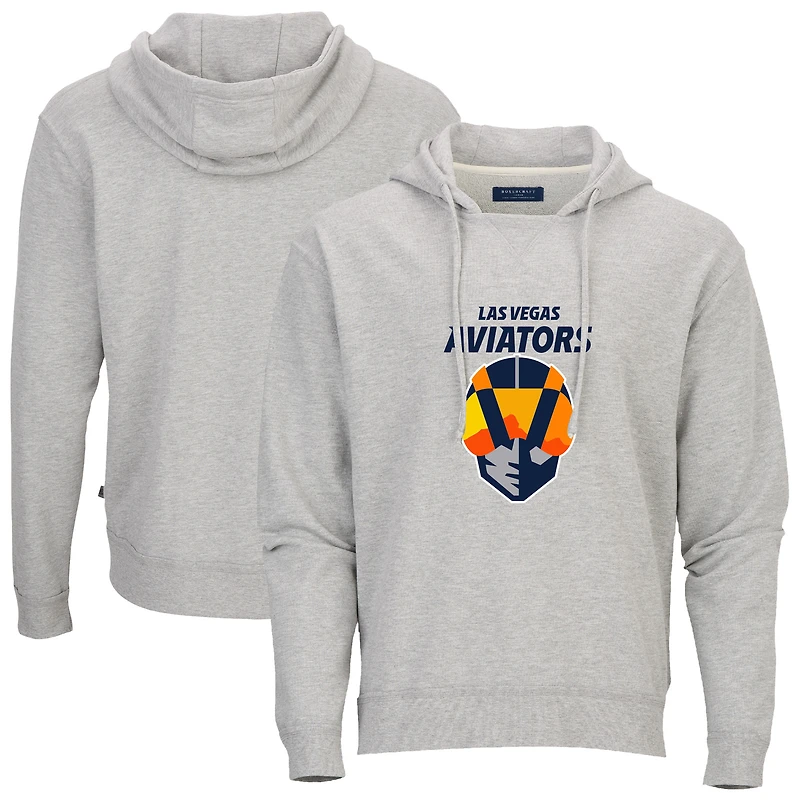 Men's Heather Gray Las Vegas Aviators French Terry Pullover Hoodie