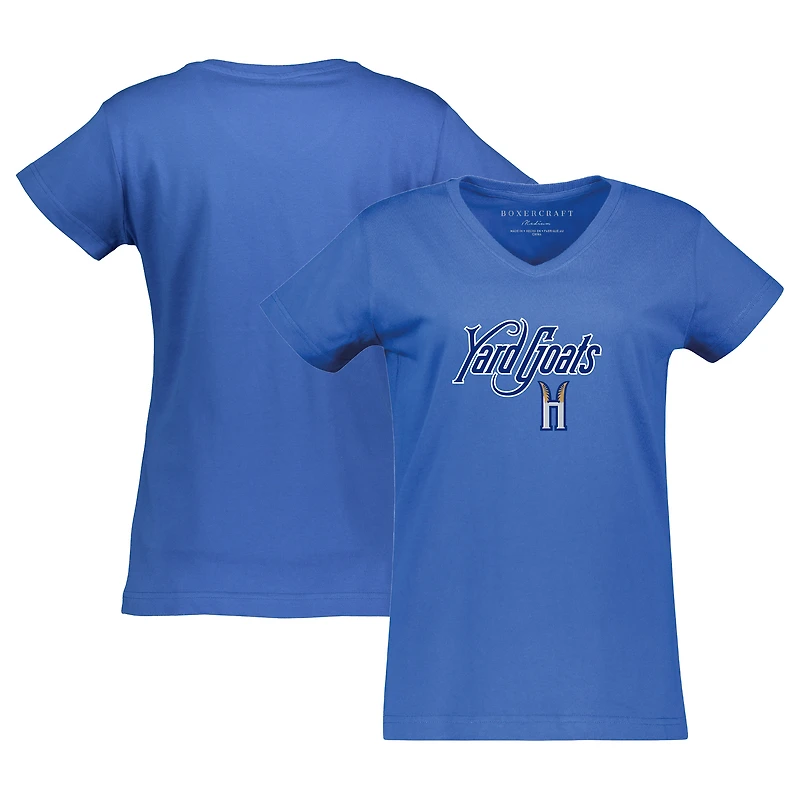 Women's Royal Hartford Yard Goats Essential V-Neck T-Shirt
