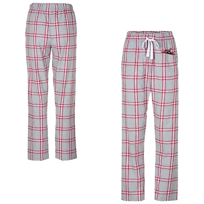 Women's Heather Gray Richmond Flying Squirrels Haley Flannel Sleep Pants