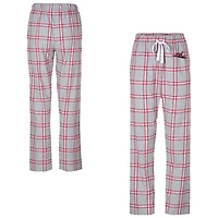 Women's Heather Gray Richmond Flying Squirrels Haley Flannel Sleep Pants