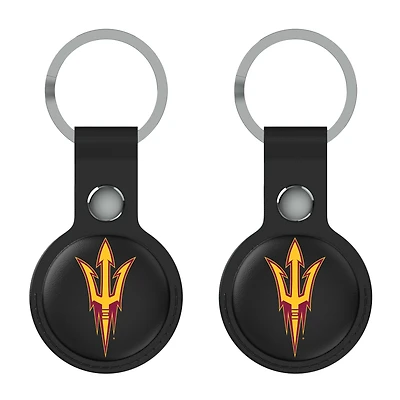 Keyscaper Black Arizona State Sun Devils Two-Pack AirTag Holders