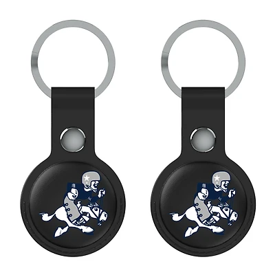 Keyscaper Black Dallas Cowboys Two-Pack AirTag Holders