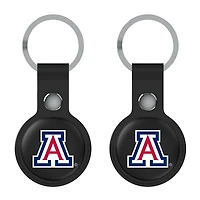 Keyscaper Black Arizona Wildcats Two-Pack AirTag Holders