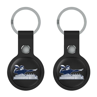 Keyscaper Black New York Giants Two-Pack AirTag Holders