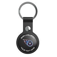 Keyscaper Black Tennessee Titans Personalized AirTag Holder