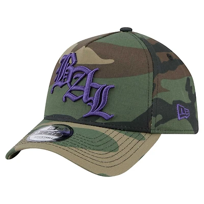 Men's New Era Camo Baltimore Ravens Mystic Camo A-Frame 9FORTY Adjustable Hat