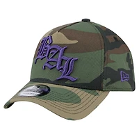 Men's New Era Camo Baltimore Ravens Mystic Camo A-Frame 9FORTY Adjustable Hat