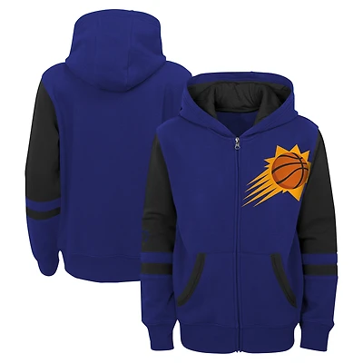 Preschool Purple Phoenix Suns Straight To The League Full-Zip Hoodie