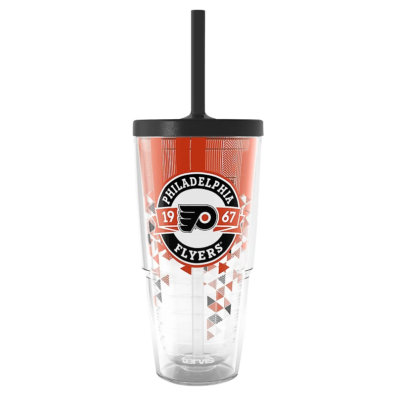 Tervis Philadelphia Flyers 24oz. Shatter Classic Tumbler with Straw Lid