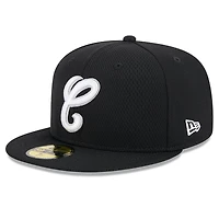 Men's New Era Black Chicago White Sox 2025 MLB Clubhouse 59FIFTY Fitted Hat