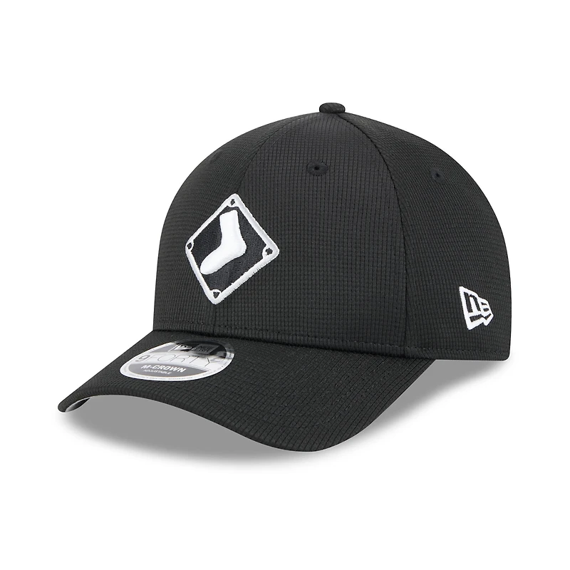 Men's New Era  Black Chicago White Sox 2025 Batting Practice 9FORTY M-Crown Adjustable Hat