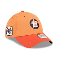 Men's New Era  Orange Houston Astros 2025 Spring Training 39THIRTY Flex Hat