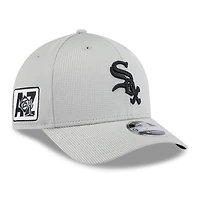 Men's New Era  Gray Chicago White Sox 2025 Spring Training 9FORTY Adjustable Hat