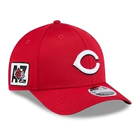 Men's New Era  Red Cincinnati Reds 2025 Spring Training 9FORTY Adjustable Hat