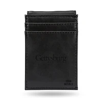 Black Gettysburg Bullets Personalized Front Pocket Wallet
