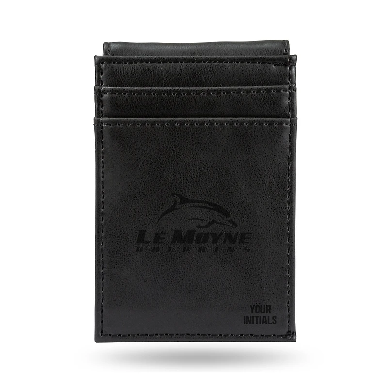Le Moyne Dolphins Personalized Front Pocket Wallet
