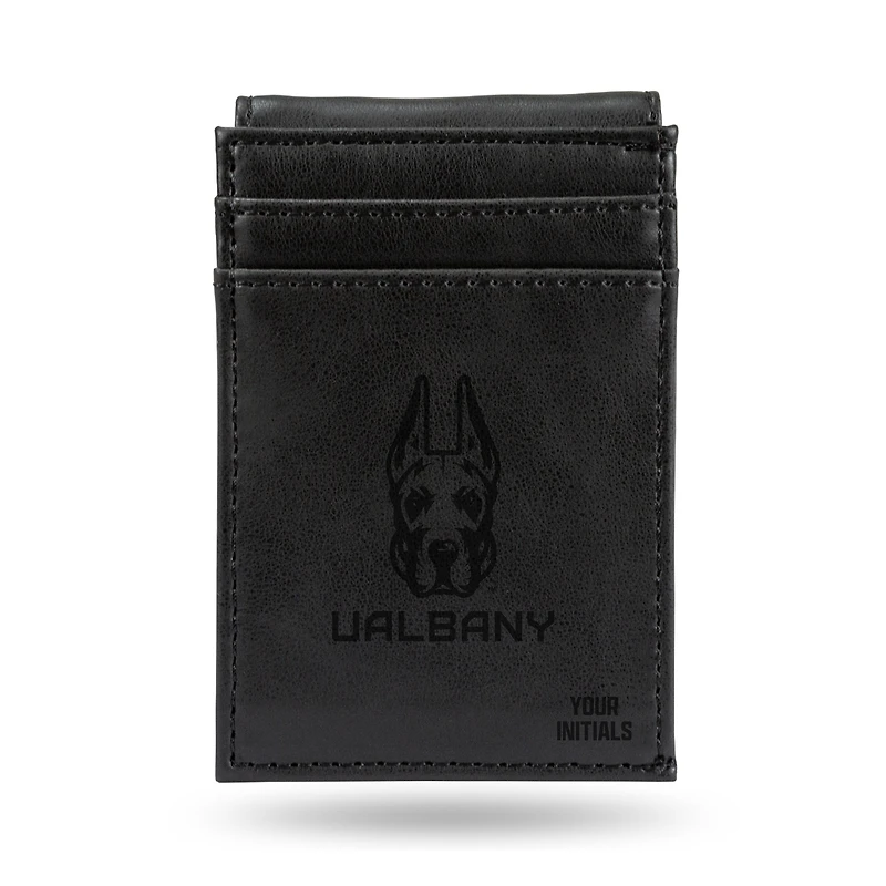 UAlbany Great Danes Personalized Front Pocket Wallet