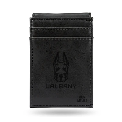 UAlbany Great Danes Personalized Front Pocket Wallet