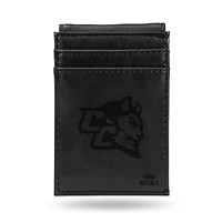 Central Connecticut State Blue Devils Personalized Front Pocket Wallet